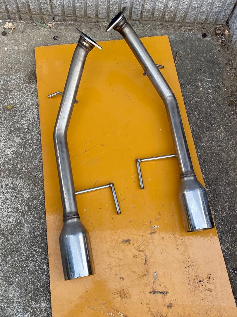 Y51フーガ リアストレートマフラー スリーキャッツ