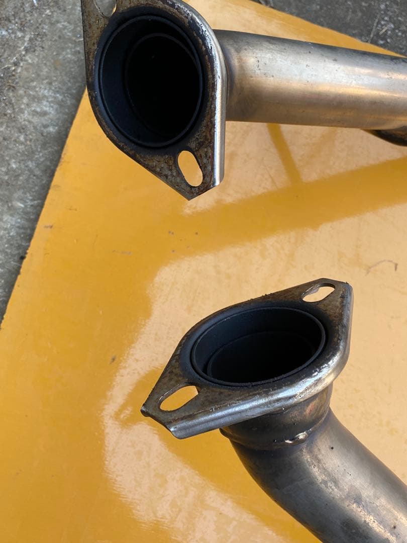 Y51フーガ リアストレートマフラー スリーキャッツ