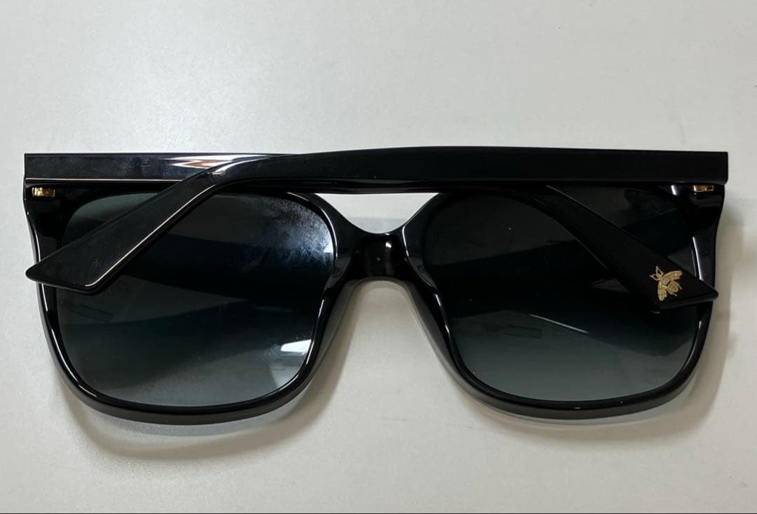 GUCCI サングラス ブラック GG0022S 蜂 bee 箱付き