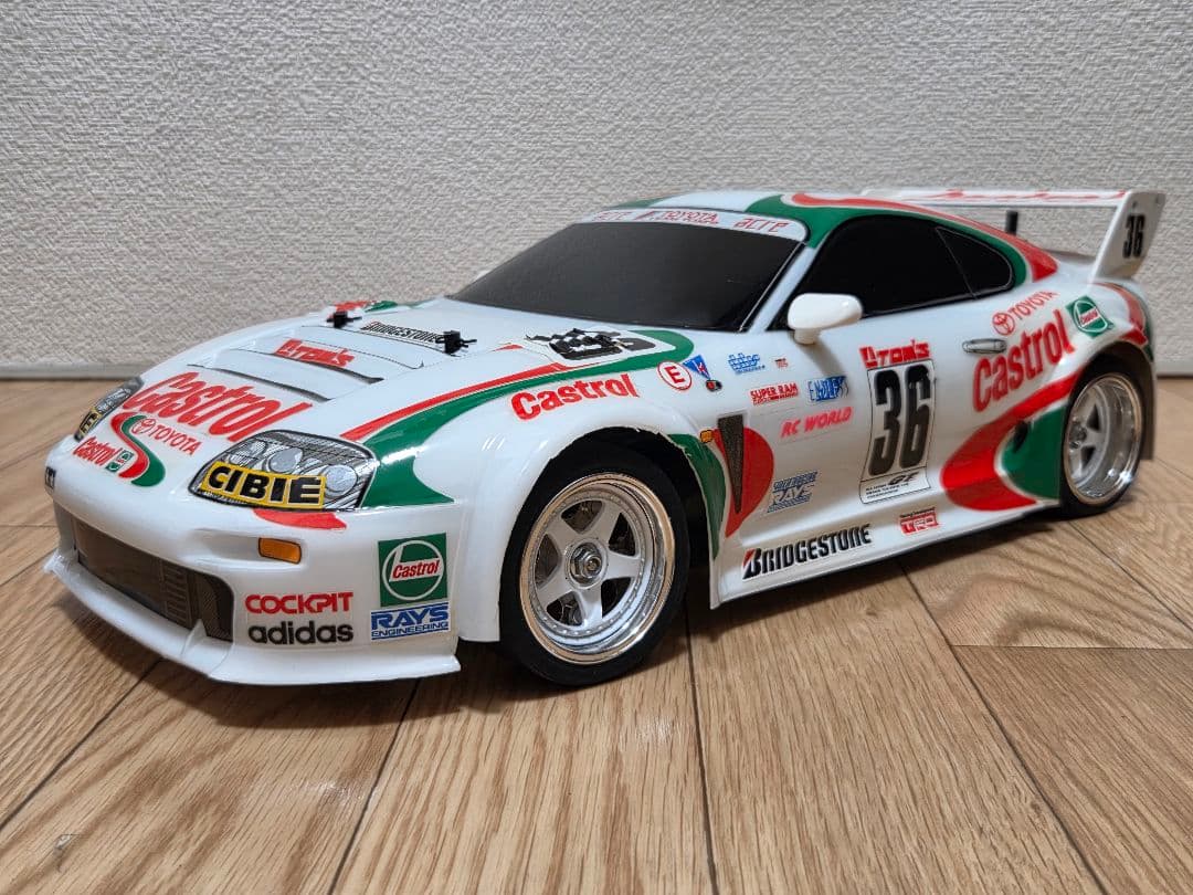 トヨタ カストロールトムススープラ1997 ta02w シャーシ キット