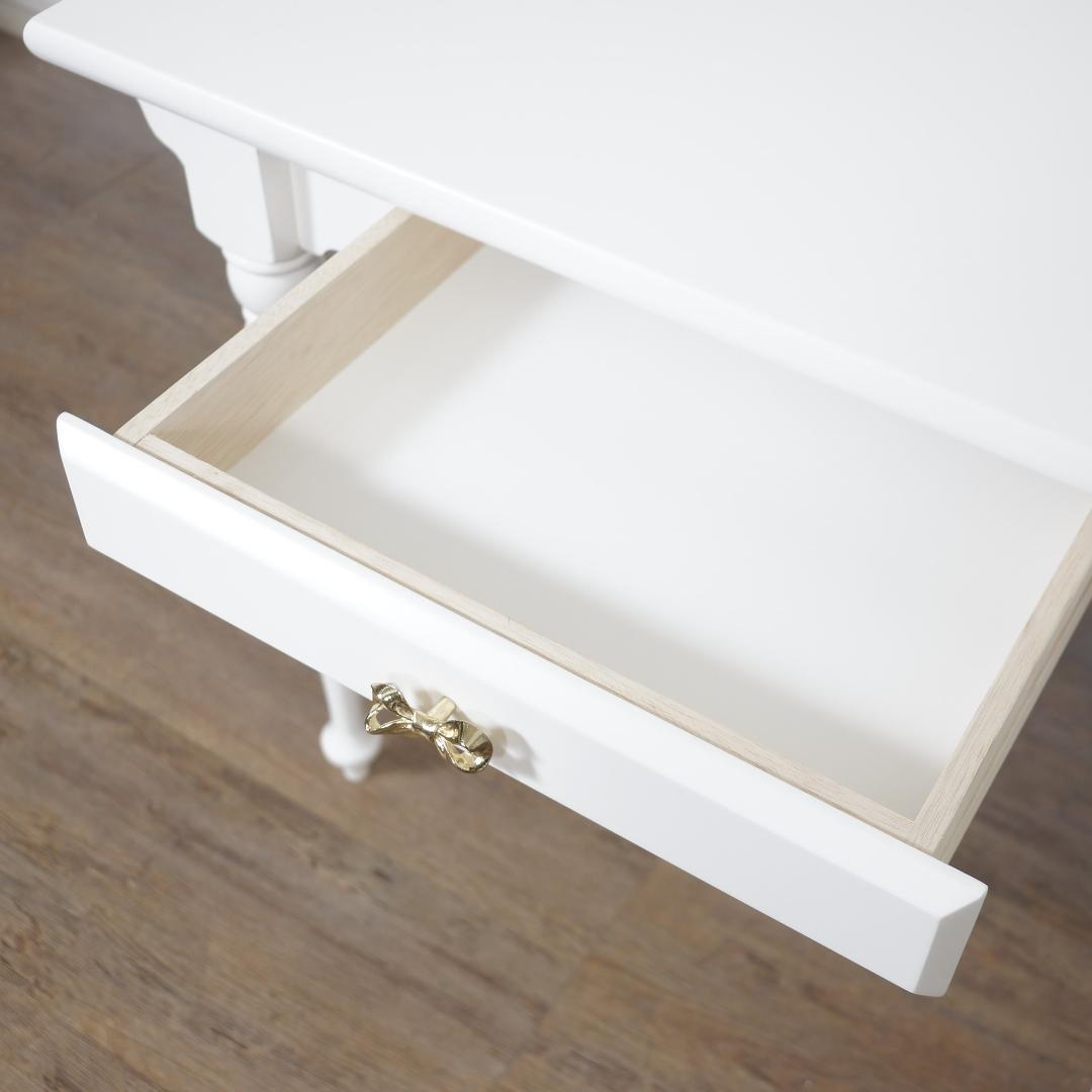 【新品】デスクテーブル　プリンセスデザイン　フェミニン　姫系　アウトレット