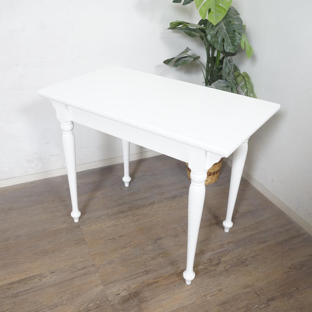 【新品】デスクテーブル　プリンセスデザイン　フェミニン　姫系　アウトレット