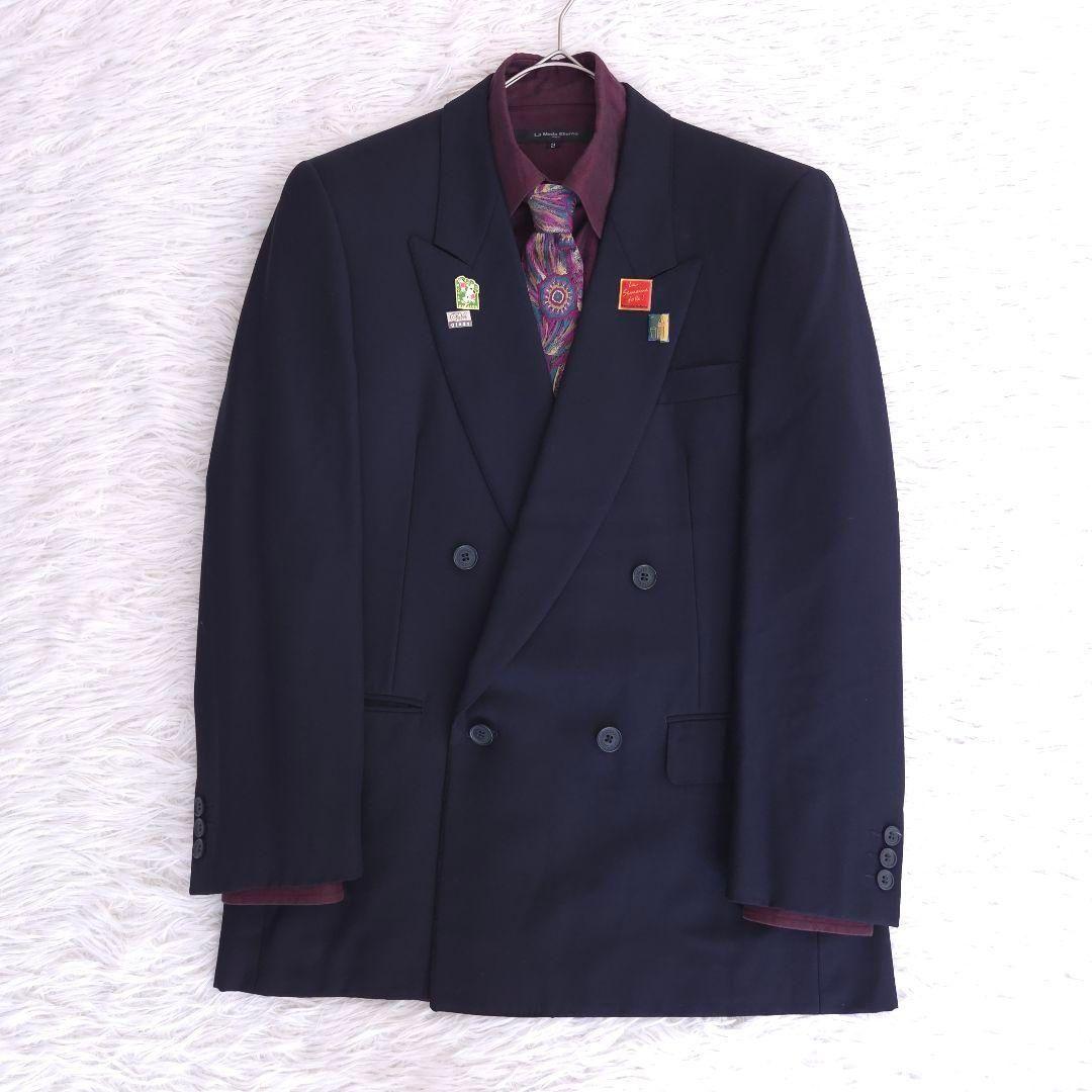 あいうーえお80-90s スーツ ダブル セットアップ ヴィンテージ