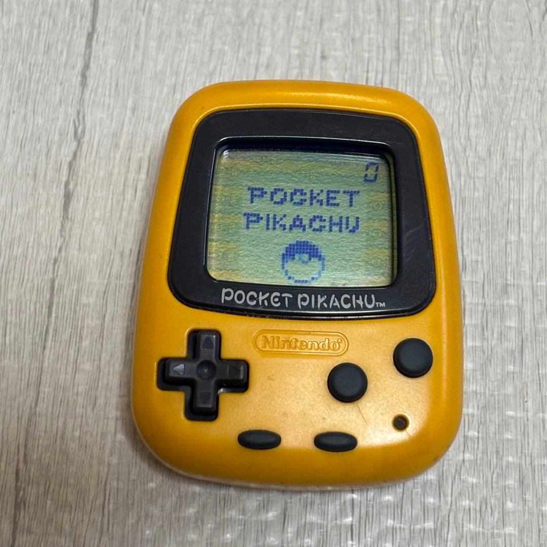 【動作確認済】ポケットピカチュウ 初代 1998年 任天堂 箱・説明書付き