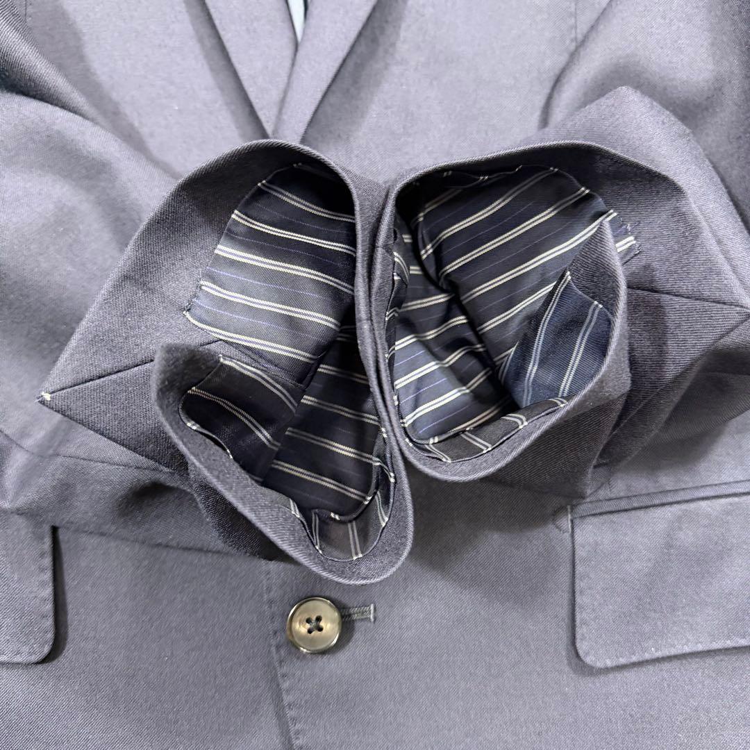 極美品 ユニバーサルランゲージ カノニコ 本切羽 ネイビー セットアップ L