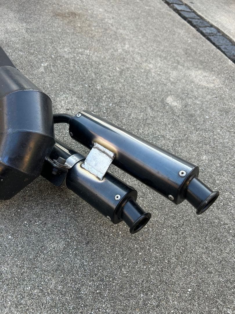 希少エスカルゴチャンバー ２本出し ☆ジョグ用☆JOG 3YK（マフラー）