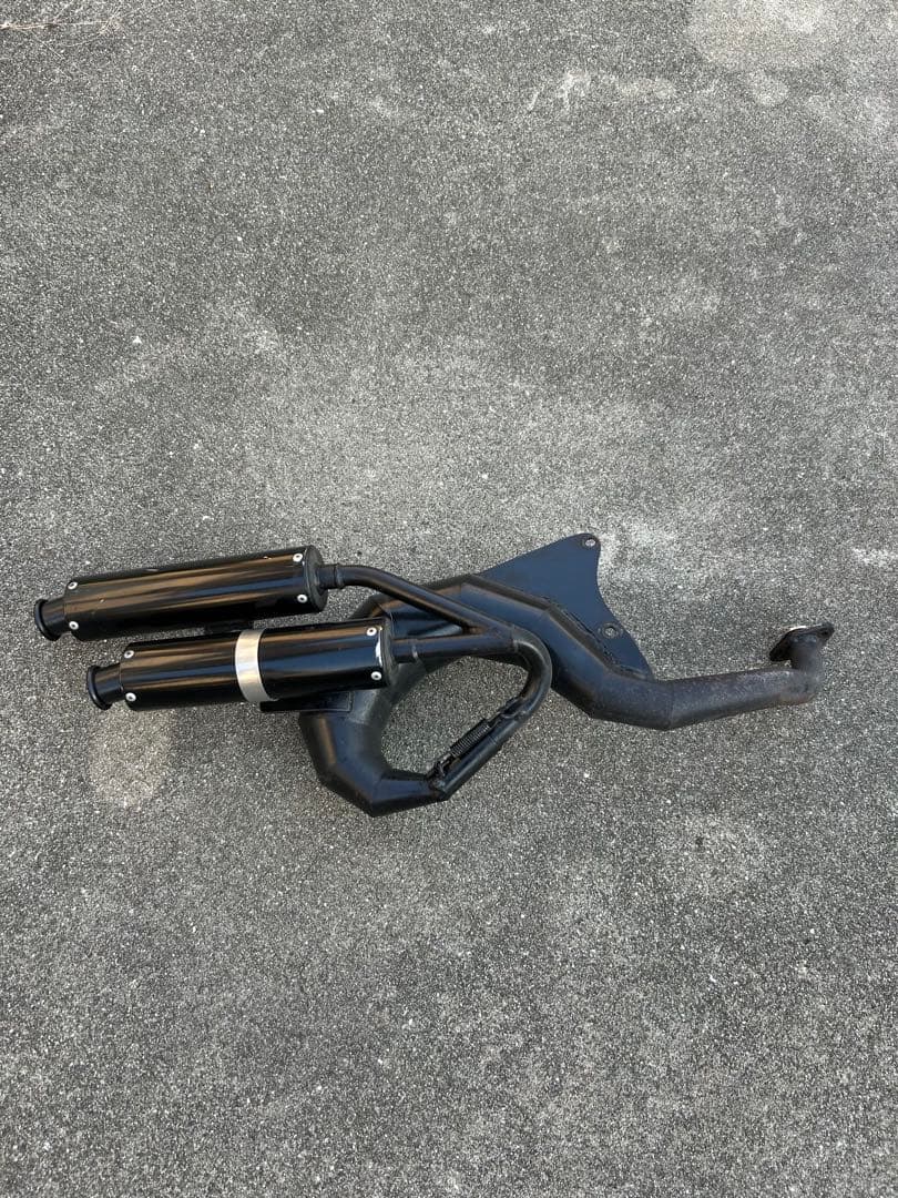 希少エスカルゴチャンバー ２本出し ☆ジョグ用☆JOG 3YK（マフラー）