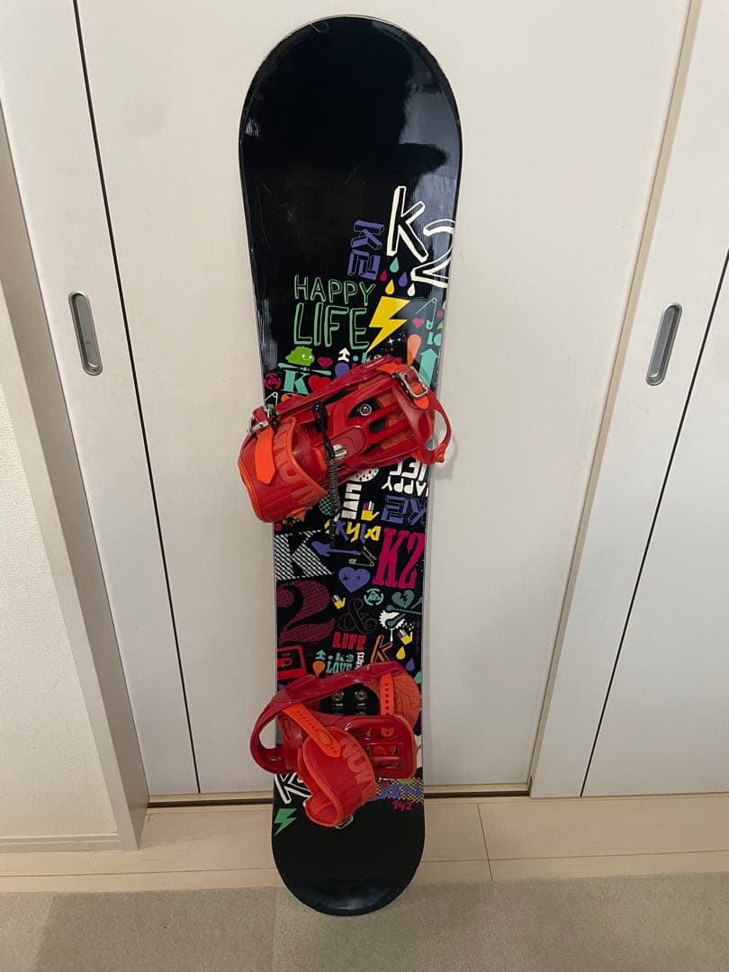 値下げ！スノーボード2点セットレディース