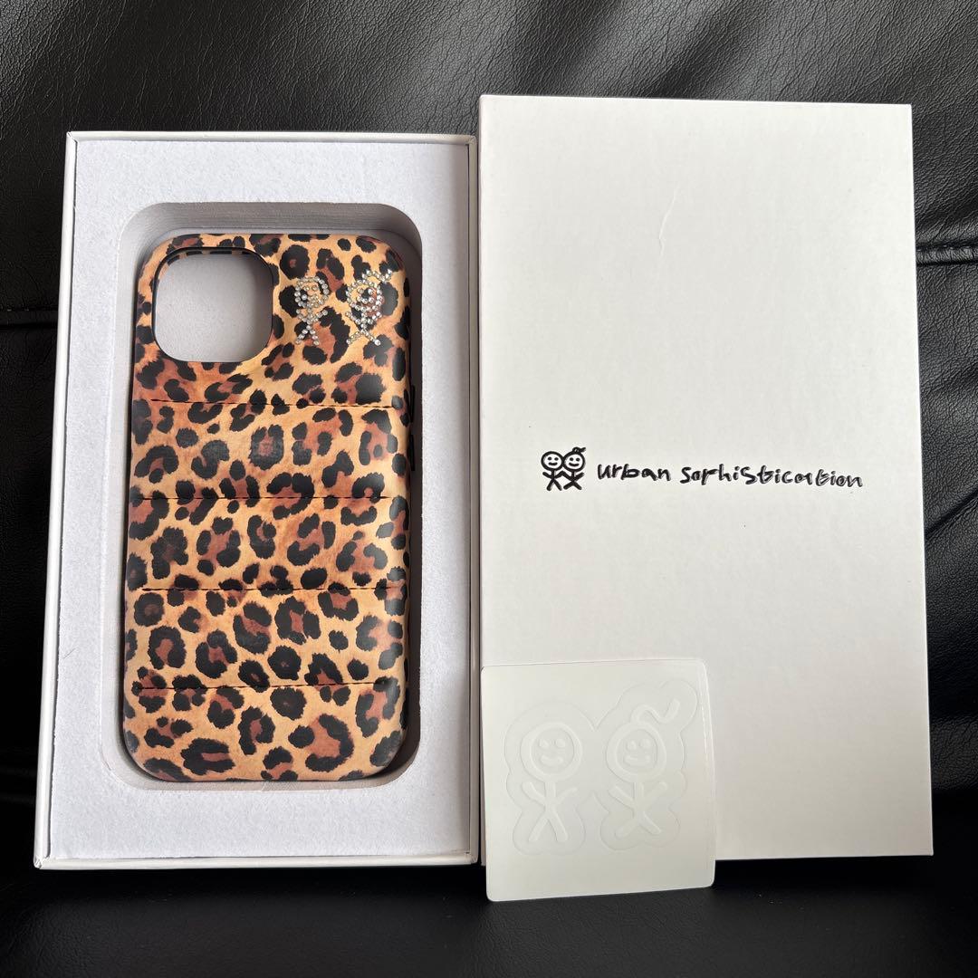 Urban Sophistication iPhone ケース レオパード