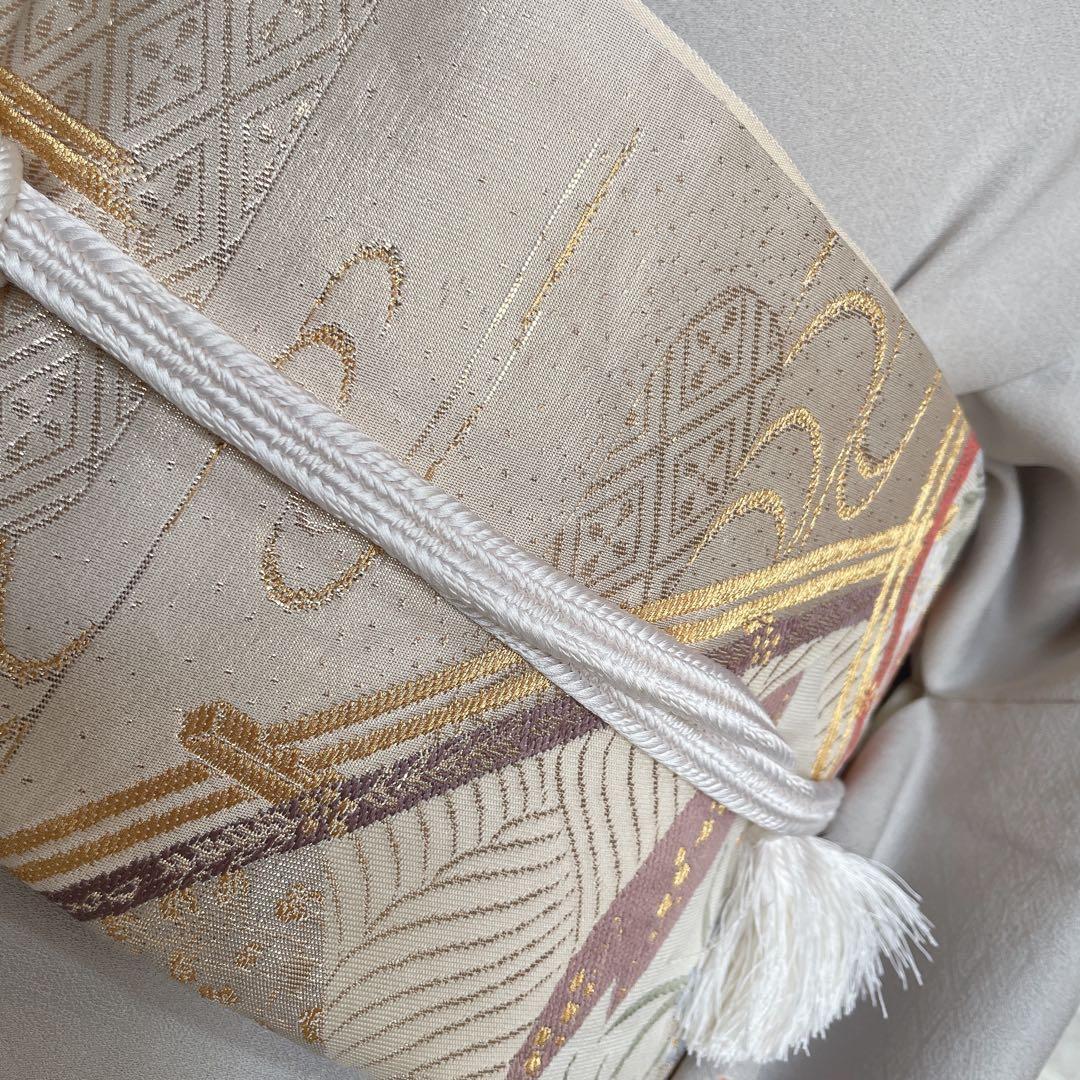 訪問着　フルセット　絞り　鹿の子絞り　金彩加工　着物　P4