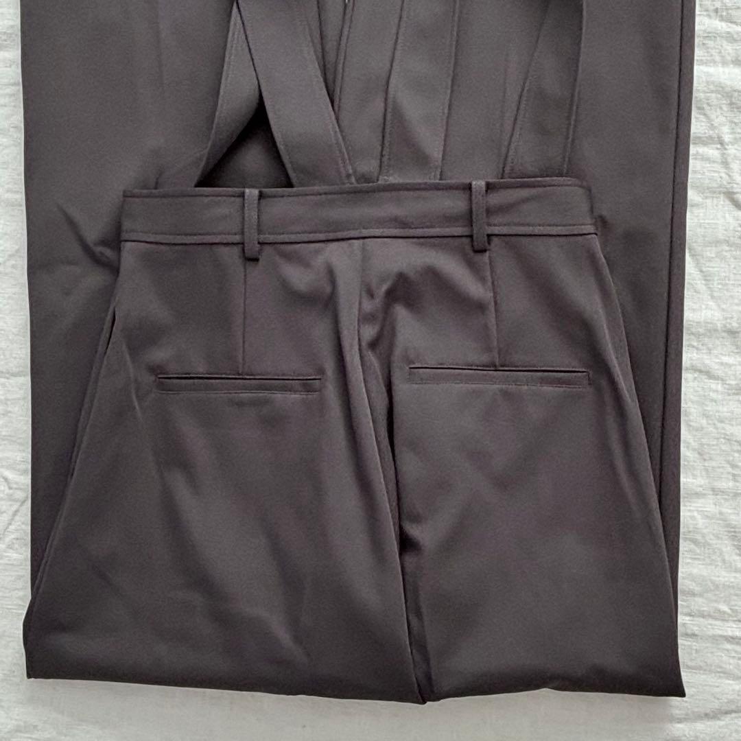 美品　ETRE TOKYO サスペンダーワイドパンツ
