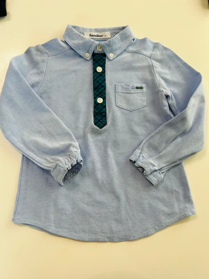 【セット売り】ファミリア ベスト 長袖シャツ バミューダパンツ　おまけあり