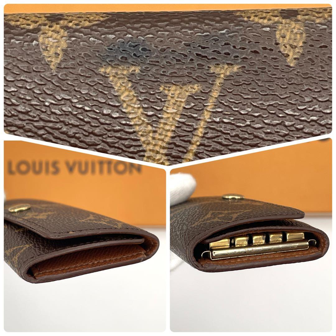 ルイヴィトン モノグラム ミュルティクレ4 キーケース4連