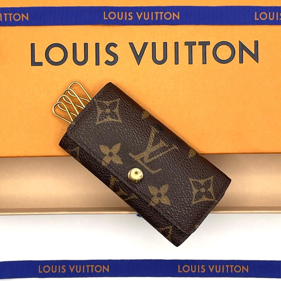 ルイヴィトン モノグラム ミュルティクレ4 キーケース4連