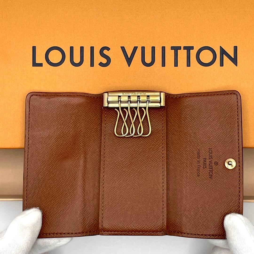 ルイヴィトン モノグラム ミュルティクレ4 キーケース4連