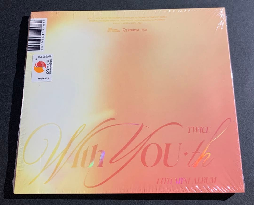 TWICE / With YOU-th 9枚セット 新品未開封