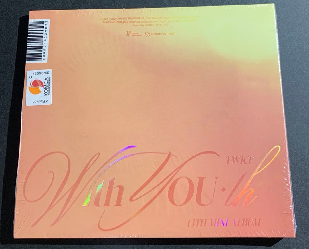 TWICE / With YOU-th 9枚セット 新品未開封