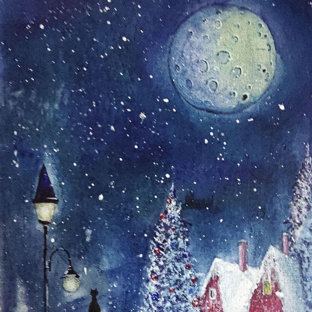 絵画 ★鈴華さま専用★ 青の魔法 962 F4キャンバス 原画 ア−ト