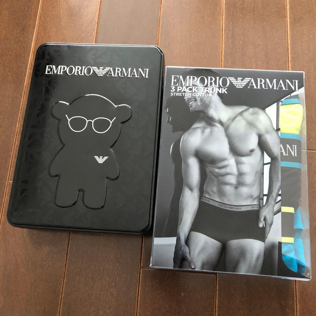未使用　EMPORIO ARMANI TRUNK 4枚　ボクサーパンツ