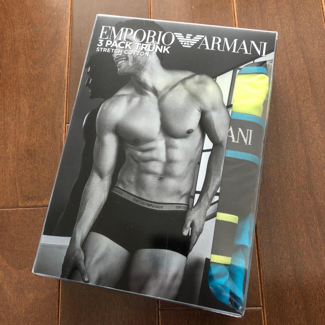 未使用　EMPORIO ARMANI TRUNK 4枚　ボクサーパンツ