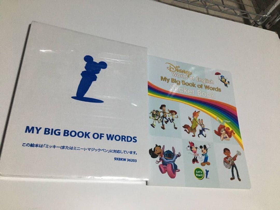 ディズニー英語システム　MY BIG BOOK OF WORDS マジックペン