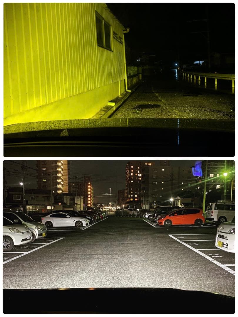 爆光26000lm!! H8/H11/H16 イエロー2色切り替えフォグランプ!