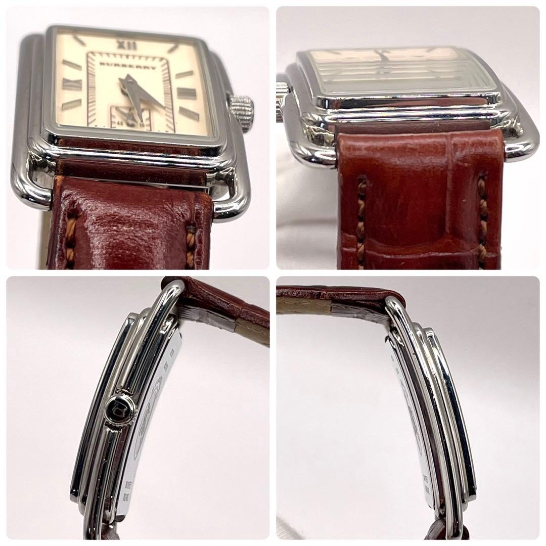 美品✨　BURBERRY アナログ腕時計 ベージュ/ブラウン
