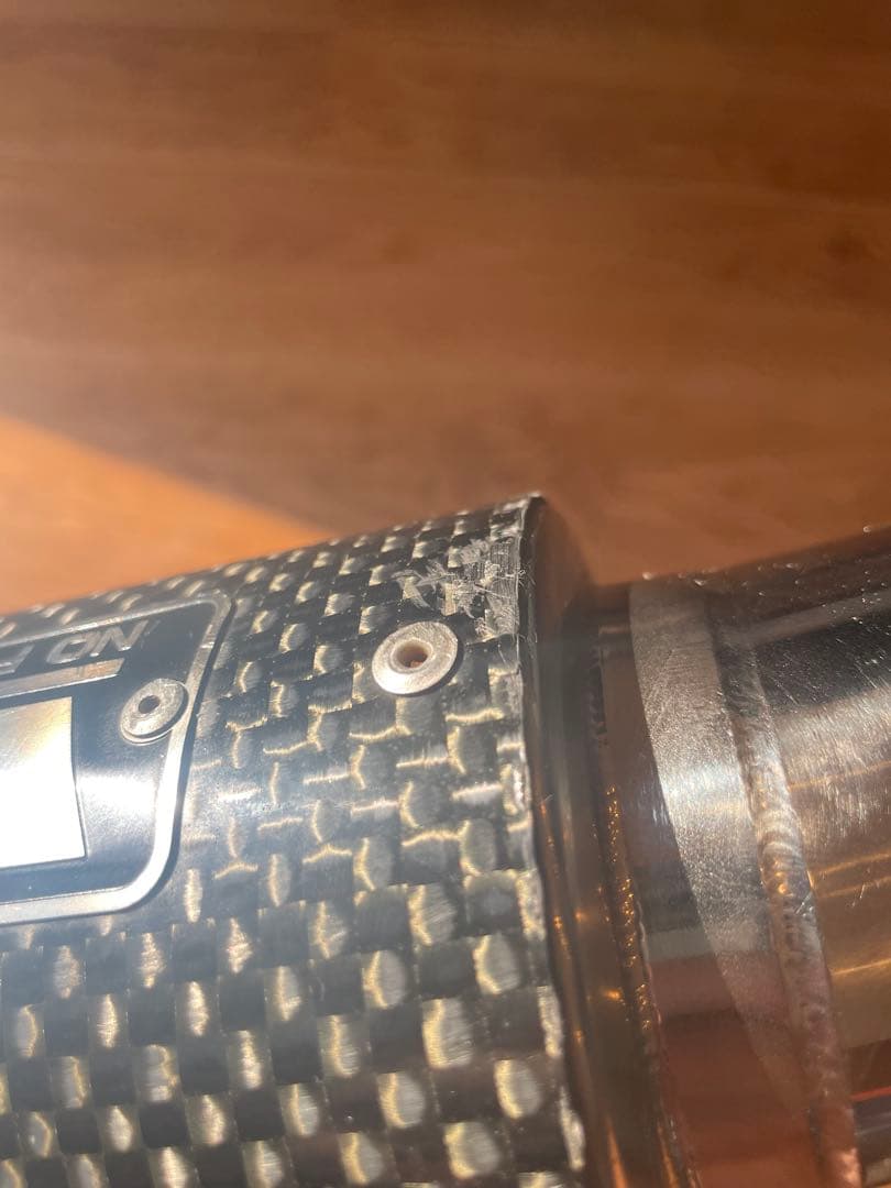 zrx400 WR'S カーボンファイバー マフラー JMCA認証