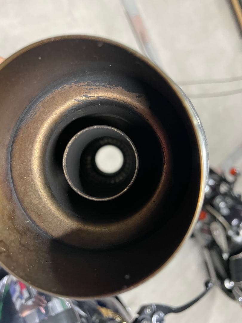 zrx400 WR'S カーボンファイバー マフラー JMCA認証