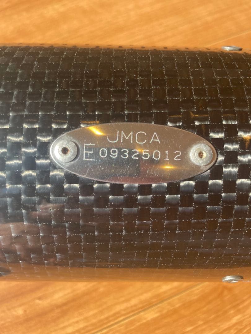 zrx400 WR'S カーボンファイバー マフラー JMCA認証