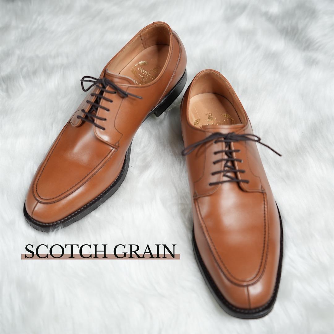 極美品✨SCOTCH GRAIN スコッチグレイン シャインオアレイン Uチップ