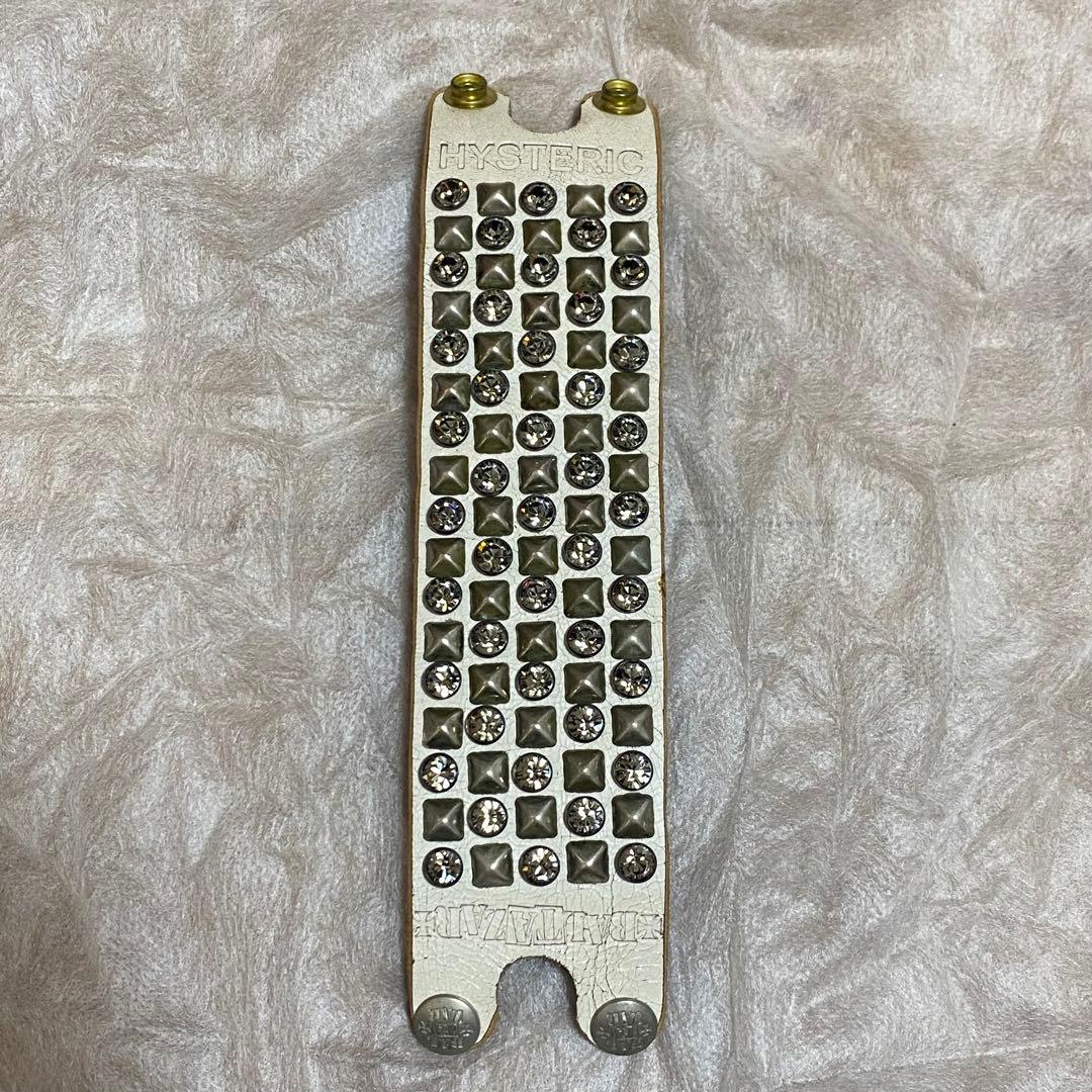 ヒステリックグラマー × バルタザール スワロフスキー スタッズ リストバンド