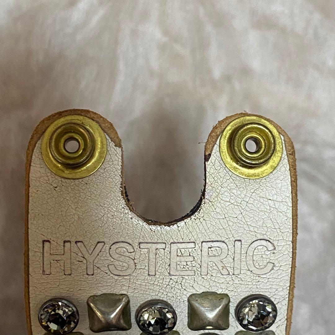 ヒステリックグラマー × バルタザール スワロフスキー スタッズ リストバンド