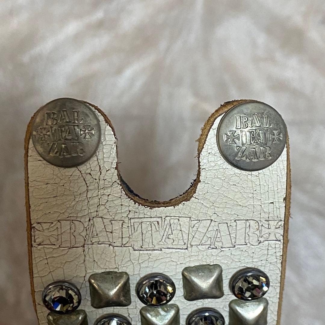 ヒステリックグラマー × バルタザール スワロフスキー スタッズ リストバンド