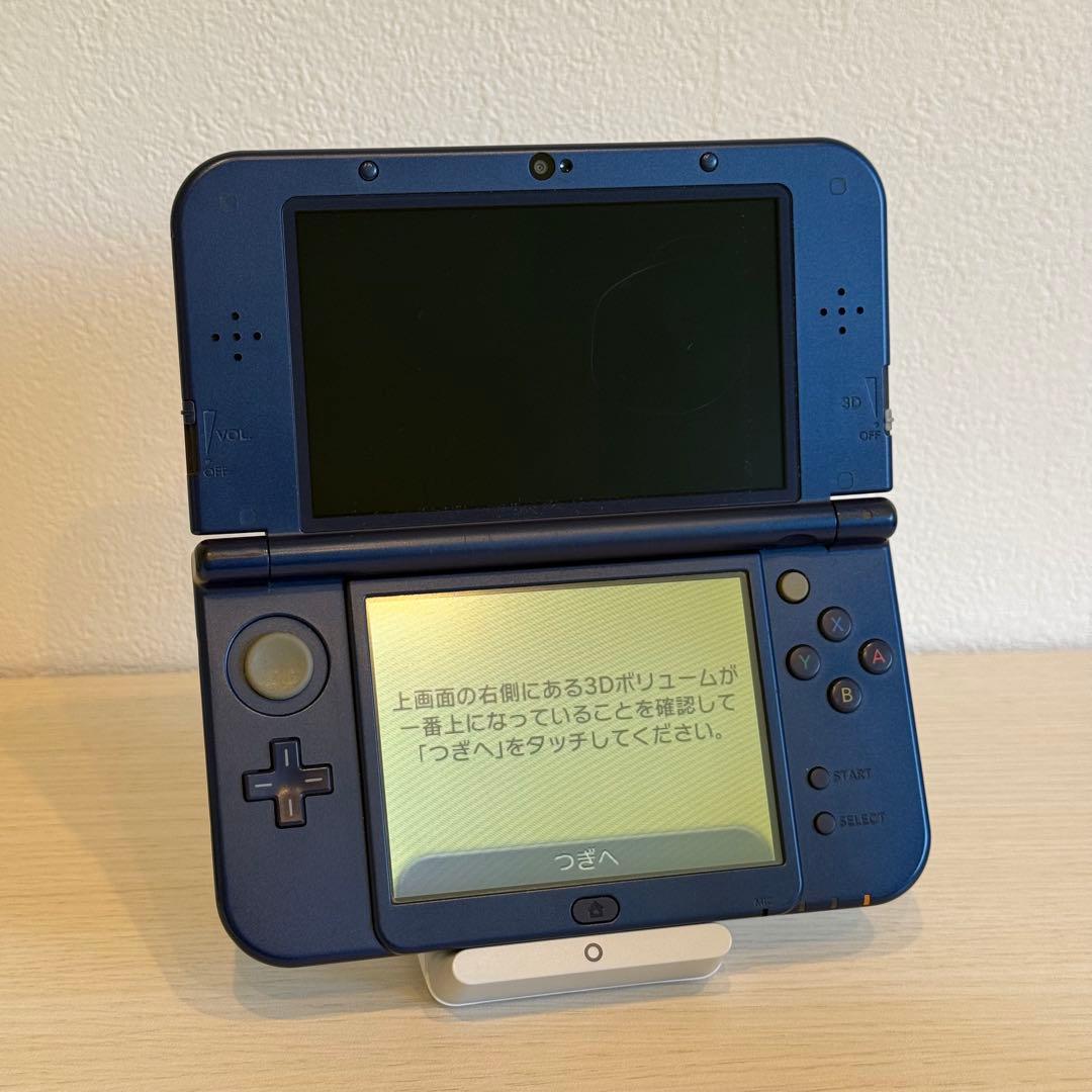 【訳ありジャンク】Newニンテンドー3DS LL メタリックブルー 3-036