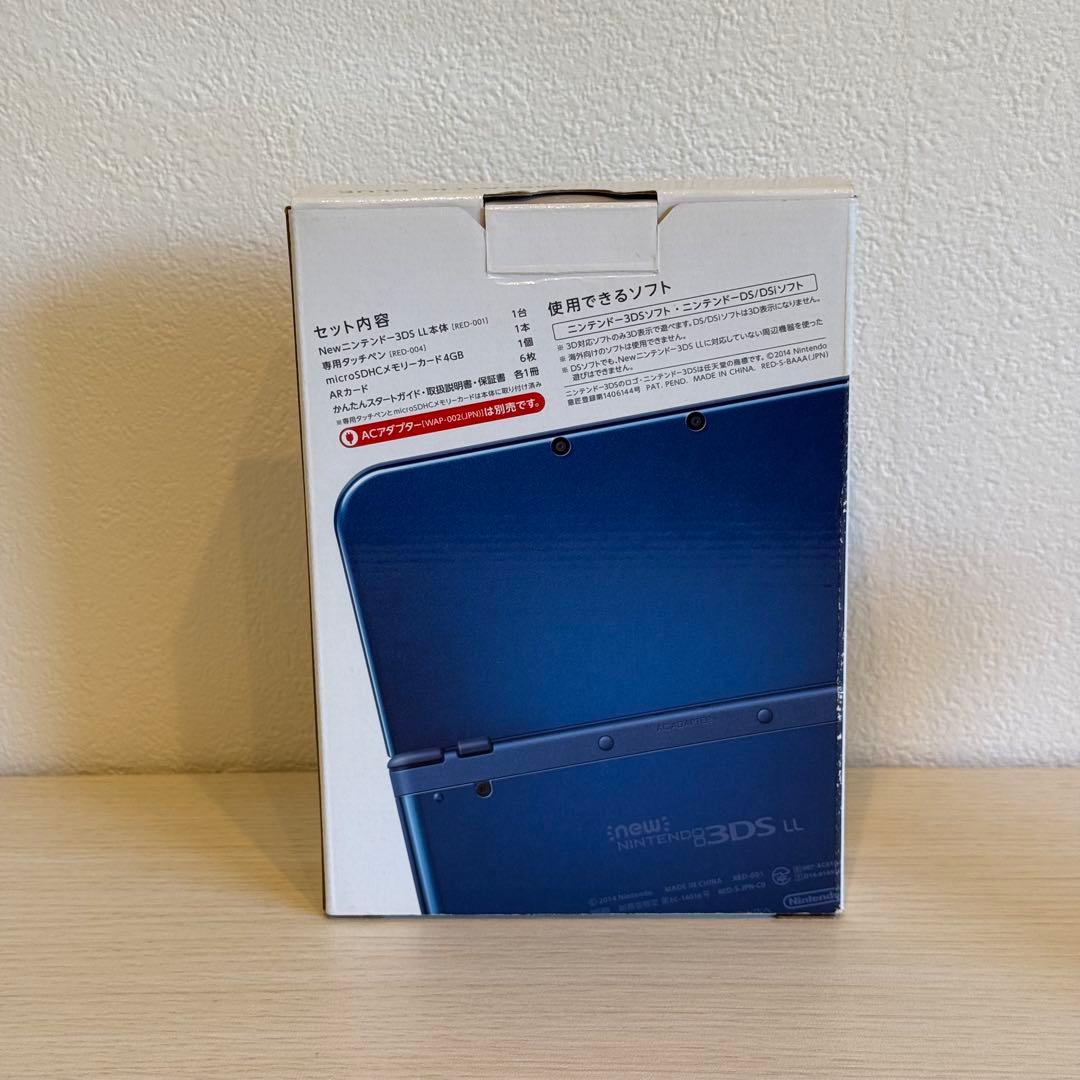 【訳ありジャンク】Newニンテンドー3DS LL メタリックブルー 3-036