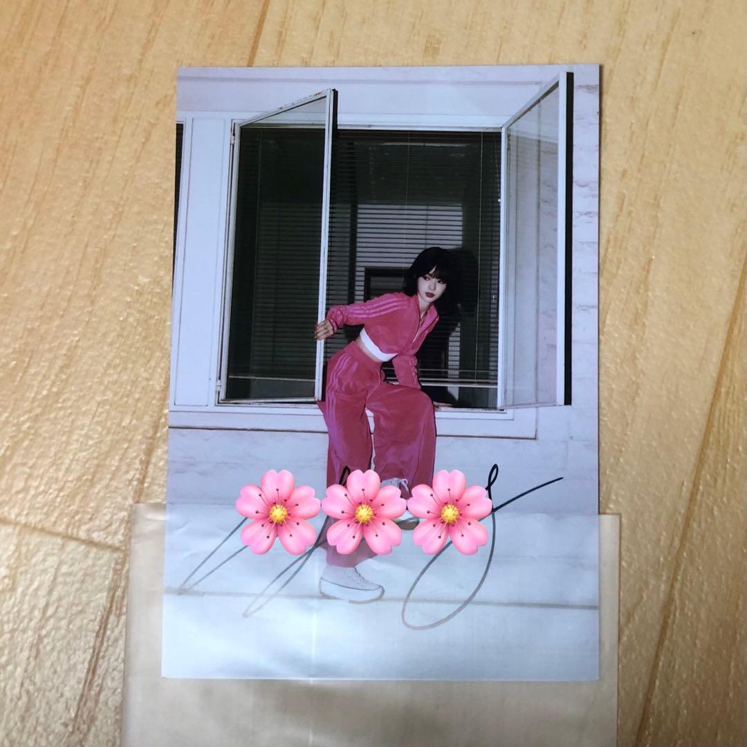 fromis_9 ナギョン　トレカ&サイン入り写真