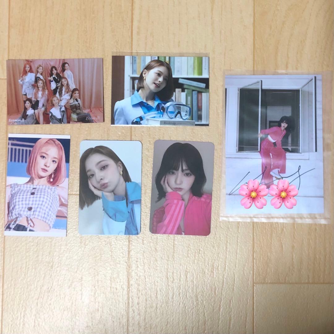 fromis_9 ナギョン　トレカ&サイン入り写真