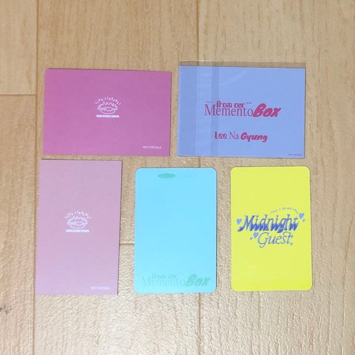 fromis_9 ナギョン　トレカ&サイン入り写真