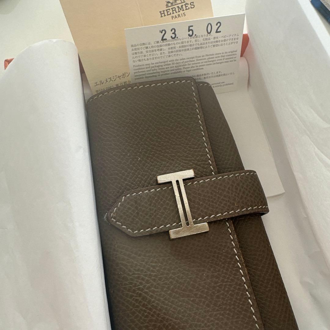 エルメス　ベアン　4連　キーケース　エトープ