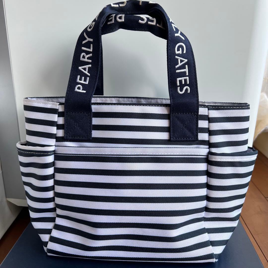 パーリーゲイツ　PEARLY GATES ストライプ　カートバッグ