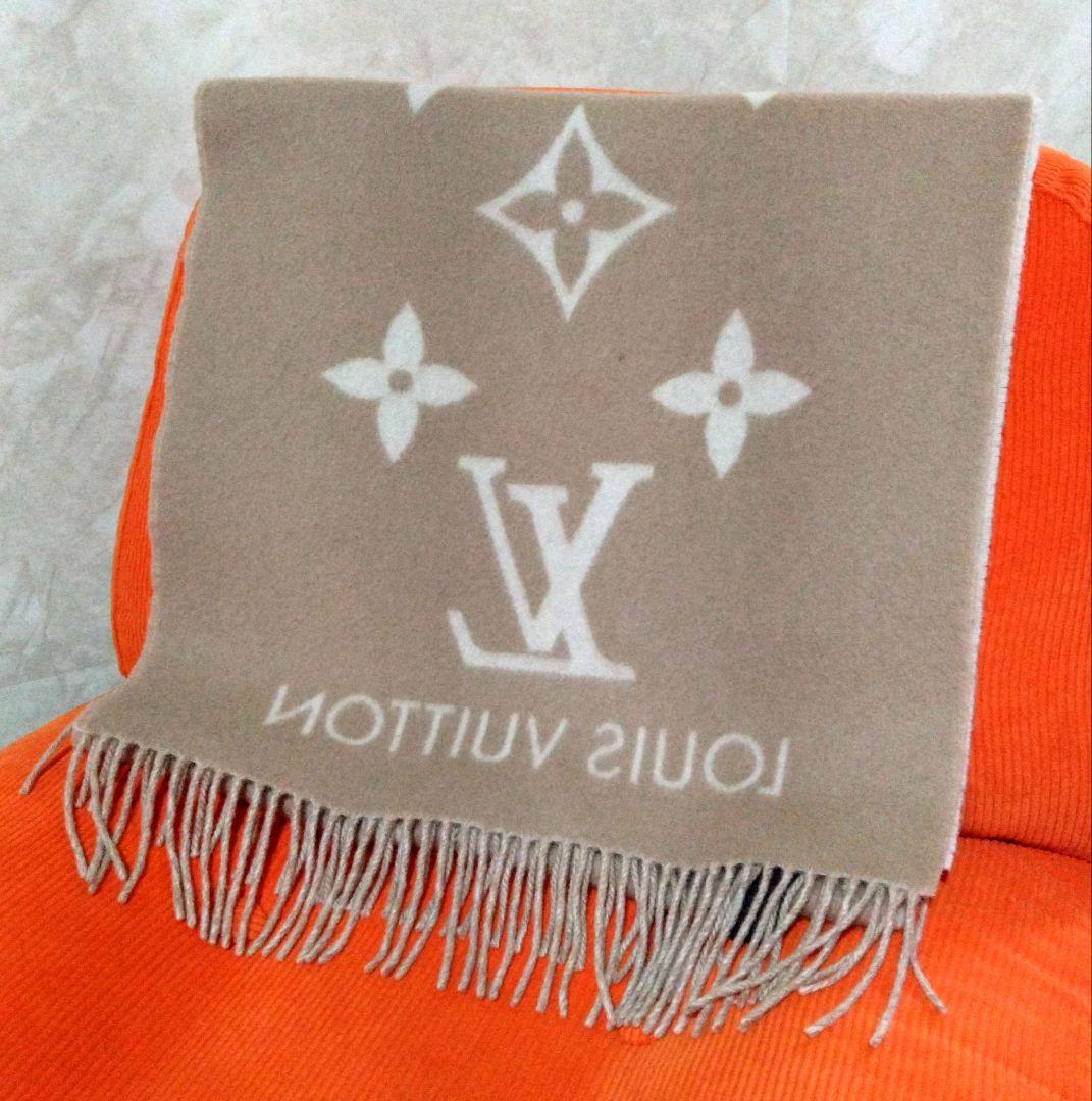 【美品】箱付き　ルイヴィトン　エシャルプ・レイキャビック　マフラー　カシミヤ