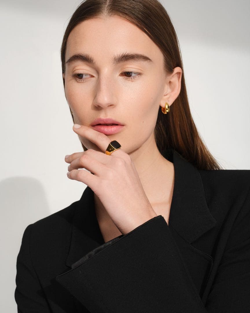 【大人気】TOM WOOD アイスフープ ピアス スモール｜ゴールド｜使用感あり