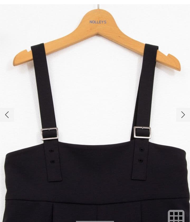 NOLLEY'S　ウォッシャブルラッフルパーツ付きオールインワン