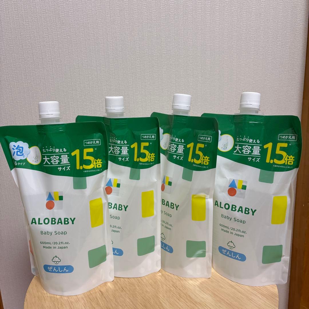 ALOBABYベビーソープ 600ml 4個セット