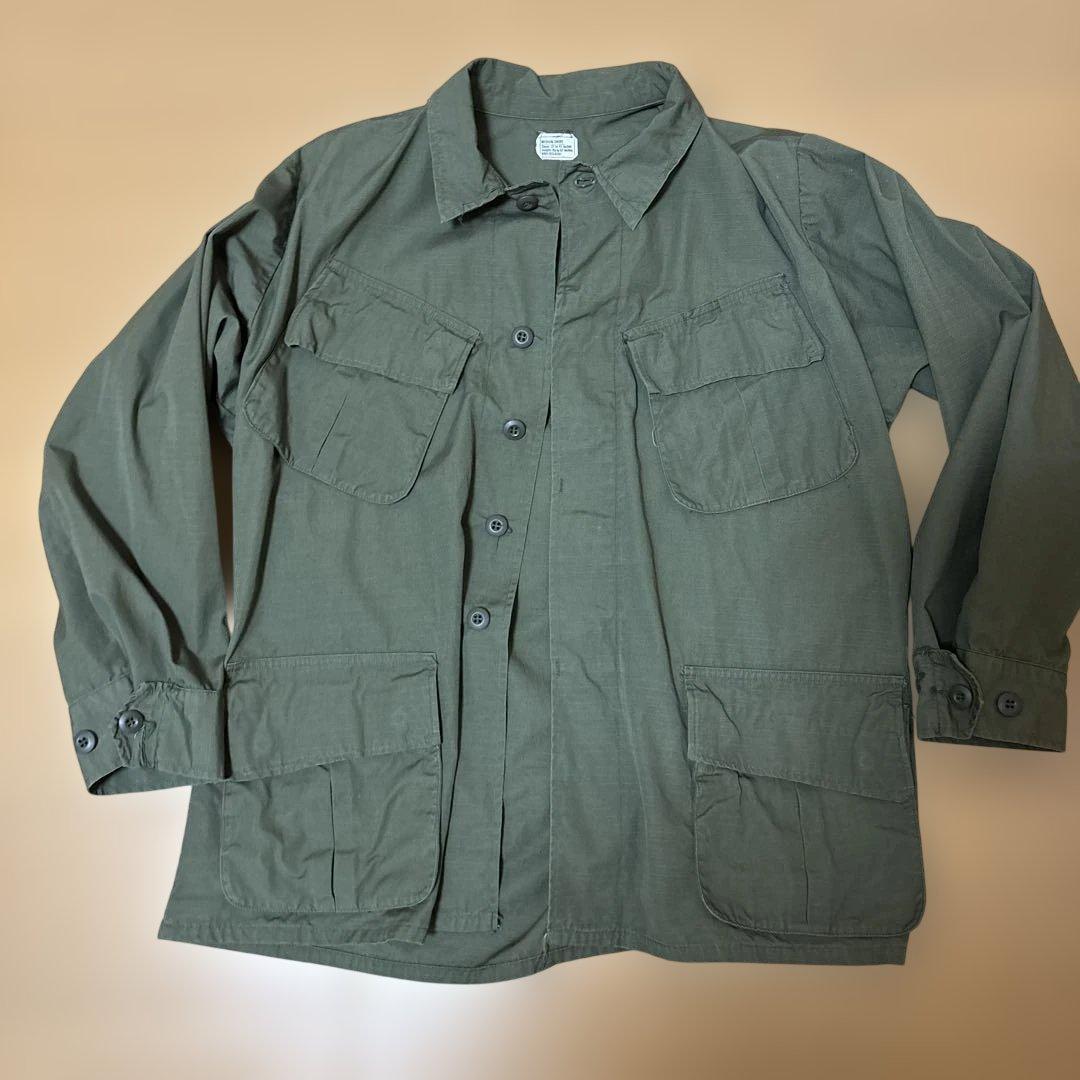 U.S ARMY ジャングルファティーグジャケット ミディアムショート 70s