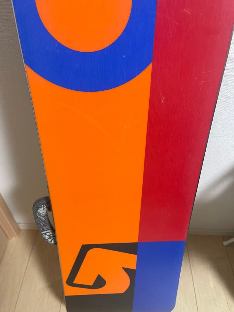 土日発送Burton スノーボード Custom156+ビンディングCartel