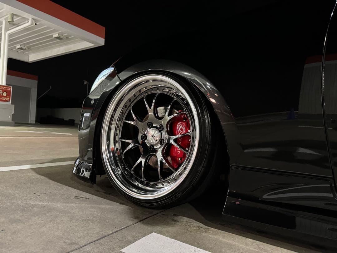 220系クラウン用M'z SPEED レッド ブレーキキャリパー