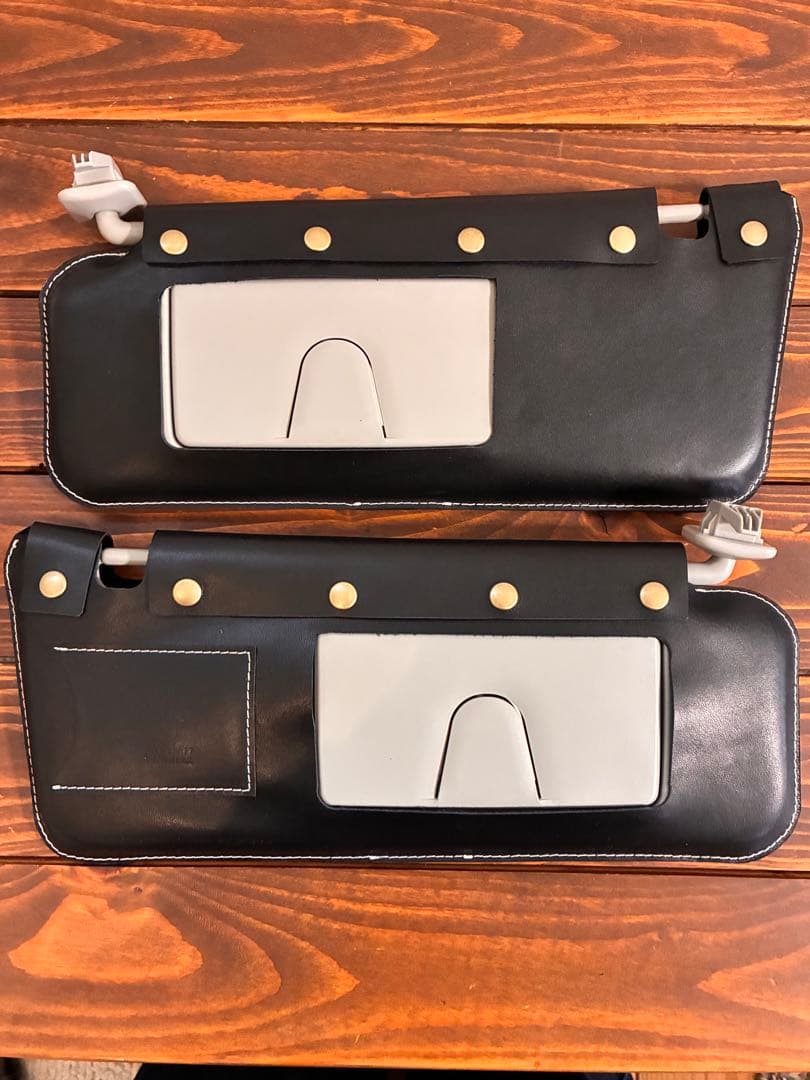 NGK 新型ジムニー サンバイザーカバー ブラック