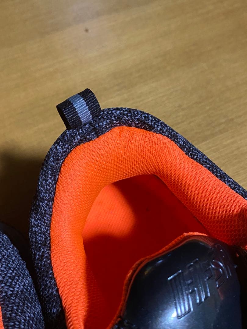 ＜美品＞HI-SP ボウリングシューズ黒/オレンジ